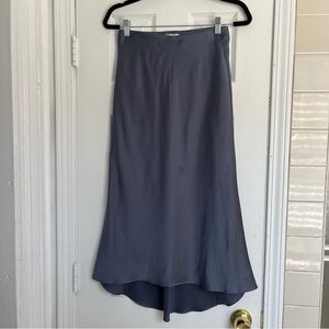 Abercrombie silk midi skirt